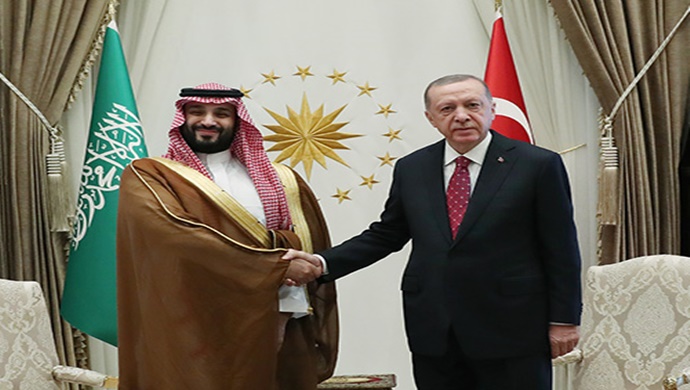 Cumhurbaşkanı Erdoğan, Suudi Arabistan Veliaht Prensi Muhammed bin Selman ile görüştü