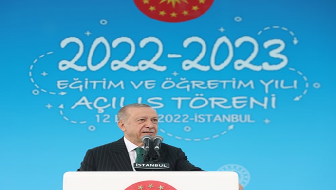 Cumhurbaşkanı Erdoğan, 2022-2023 Eğitim Öğretim Yılı Açılış Töreni’ne katıldı