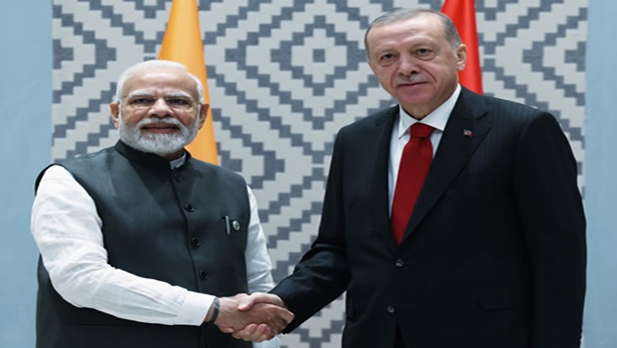 Cumhurbaşkanı Erdoğan, Hindistan Başbakanı Modi’yi kabul etti