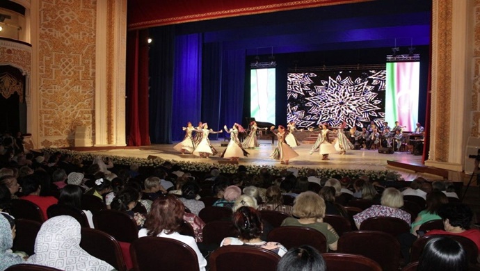 Daşkənddə Heydər Əliyevin 100 illiyi münasibətilə təntənəli konsert keçirilib