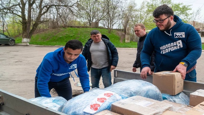 «Единая Россия» передала гумпомощь медучреждениям Луганской Народной Республики из Башкортостана