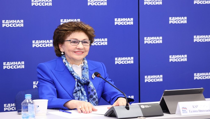 Galina Karelova: “Eski Nesil” parti projesinin yardımıyla ülkede etkili bir aktif uzun ömür sistemi oluşturuluyor