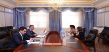 Meeting of the First Deputy Minister with the Assistant Secretary-General of the United Nations