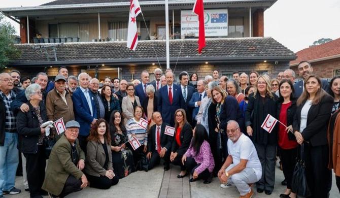 Cumhurbaşkanı Ersin Tatar Sydney’de, Kuzey Kıbrıs Türk Derneği’ni (Northern Cyprus Turkish Association of New South Wales) ziyaret etti