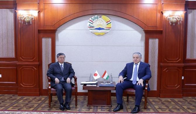 Meeting of the Minister of Foreign Affairs of Tajikistan with the Ambassador of Japan