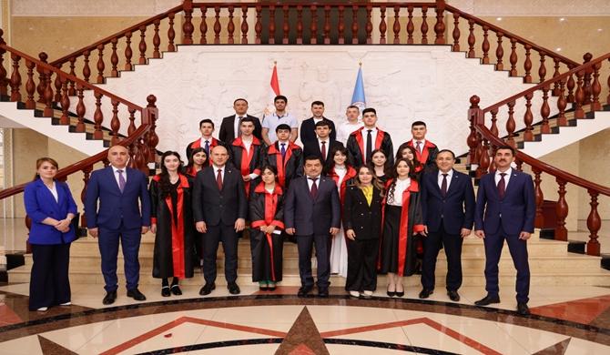 Certificate Award Ceremony for Outstanding Students of the Dushanbe International School