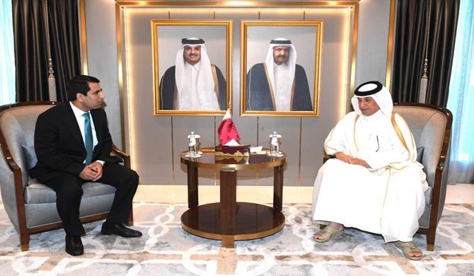 Presentation of credentials to the Minister of State for Foreign Affairs the State of Qatar