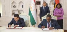 Signing of the Program of Cooperation between the Ministries of Foreign Affairs of Tajikistan and Angola