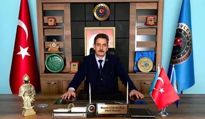 TURKKON GENEL BAŞKANI MÜJDAT ÇOBANOĞLU: TÜRK KARA KUVVETLERİ’MİZİN 2233’ÜNCÜ KURULUŞ YIL DÖNÜMÜ KUTLU OLSUN