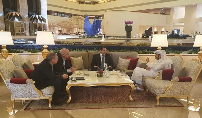 Meetings of the Ambassador with the heads of Qatari companies