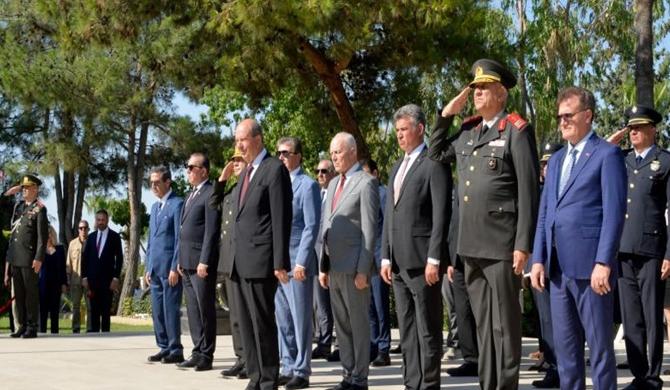 Cumhurbaşkanı Ersin Tatar, 15 Temmuz Demokrasi ve Milli Birlik Anma Günü etkinlikleri kapsamında düzenlenen anma töreninde konuştu: