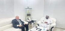 Meeting with Chairman of the Board of Directors of Al-Safa Charity and Humanitarian Society of the State of Kuwait