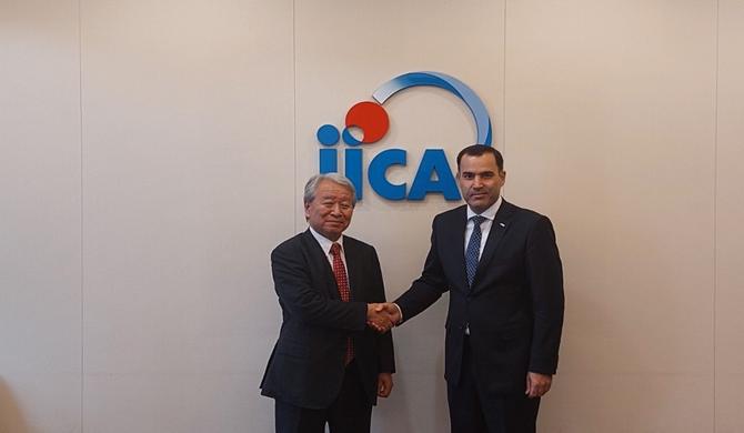 Meeting of the Ambassador of Tajikistan with the President of the Japan International Cooperation Agency (JICA)