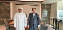 Meeting of the Ambassador with the GCEO of Qatar Airways