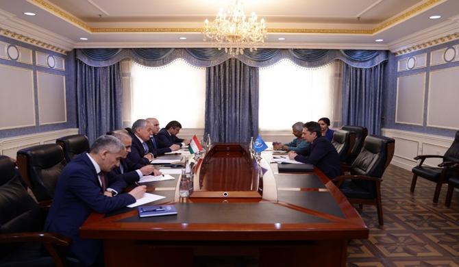 Meeting of the Minister of Foreign Affairs of the Republic of Tajikistan with the United Nations Under-Secretary-General