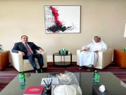 Meeting of the Ambassador with the UAE Minister of State