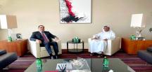 Meeting of the Ambassador with the UAE Minister of State