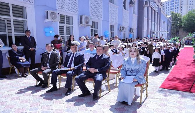 Knowledge Day at the International School in Dushanbe