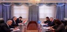 Meeting of the Minister of Foreign Affairs with the Head of the UNHCR National Office in Tajikistan