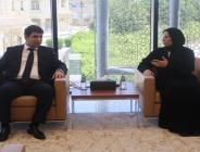 Meeting of the Ambassador with the Minister of Education and Higher Education of the State of Qatar