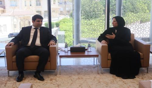 Meeting of the Ambassador with the Minister of Education and Higher Education of the State of Qatar