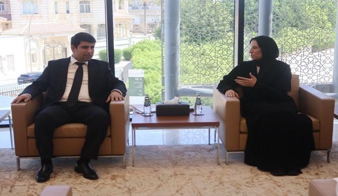 Meeting of the Ambassador with the Minister of Education and Higher Education of the State of Qatar