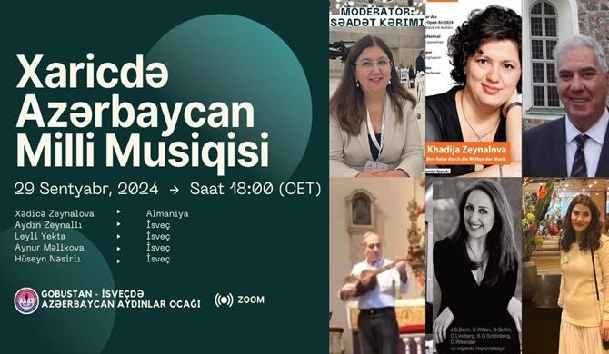 Avropada yaşayan musiqiçi soydaşlarımızın onlayn görüşü keçirilib