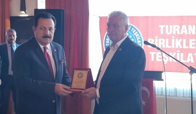 TURAN BİRLİKLERİ TEŞKİLATI`NDAN MUHTEŞEM MAZBAATA TÖRENİ