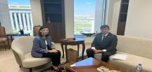 Meeting of Ambassador with the Assistant Foreign Minister of Egypt