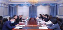 Meeting with the Special Representative of the Ministry of Foreign Affairs of Japan for the Central Asian States