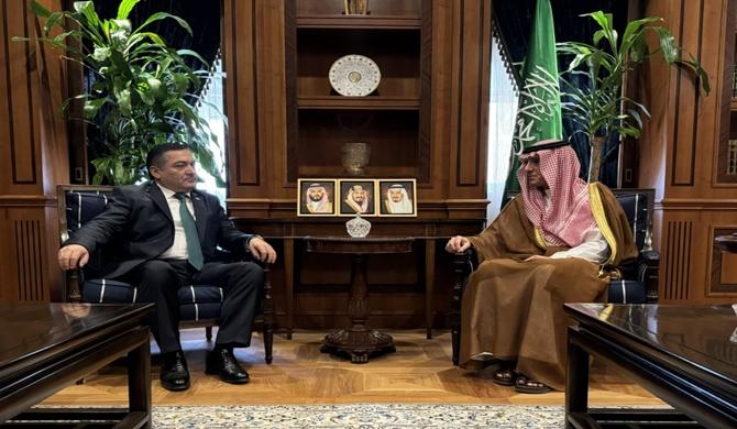 Meeting of the Deputy Minister with the Minister of State for Foreign Affairs of Saudi Arabia