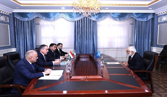 Meeting of the Minister of Foreign Affairs with the Resident Representative of the UNDP in Tajikistan