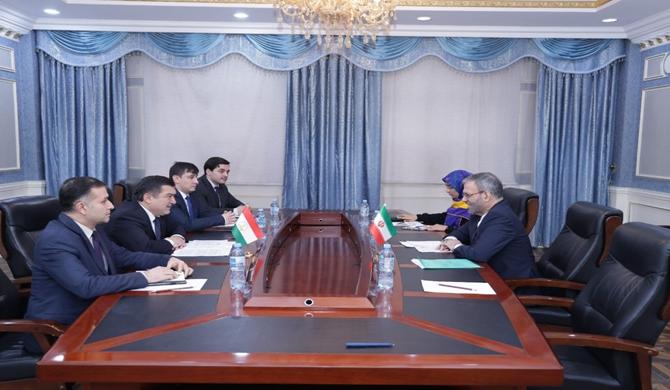 Meeting of the Deputy Minister of Foreign Affairs of the Republic of Tajikistan with the Ambassador of the Islamic Republic of Iran