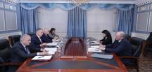 Meeting of the Minister of Foreign Affairs with the Head of the OSCE Programme Office in Dushanbe