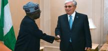 Devlet başkanı Nijerya Devlet Başkanı Bola Ahmed Tinubu ile görüştü