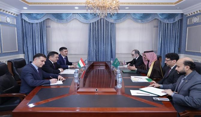 The meeting of the Deputy Minister with the Ambassador of Saudi Arabia