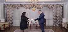 Presentation of the copy of the Credentials of the Ambassador of Slovenia