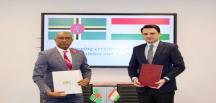 The signing ceremony of the Agreement on the exemption of visa requirements between Tajikistan and the Commonwealth of Dominica