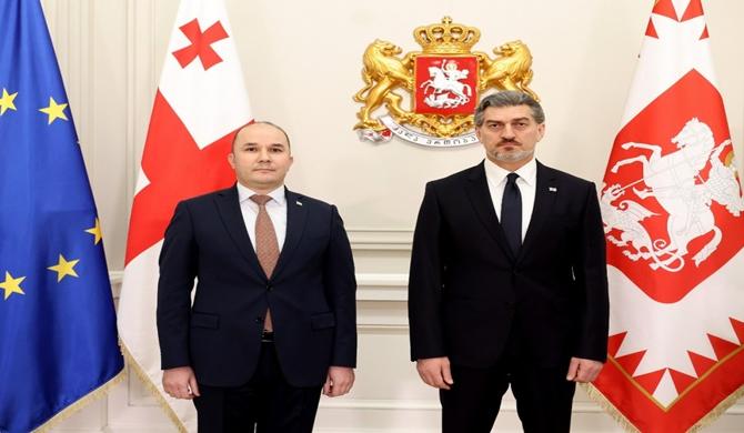 Ceremony of Presentation of Credentials to the President of Georgia